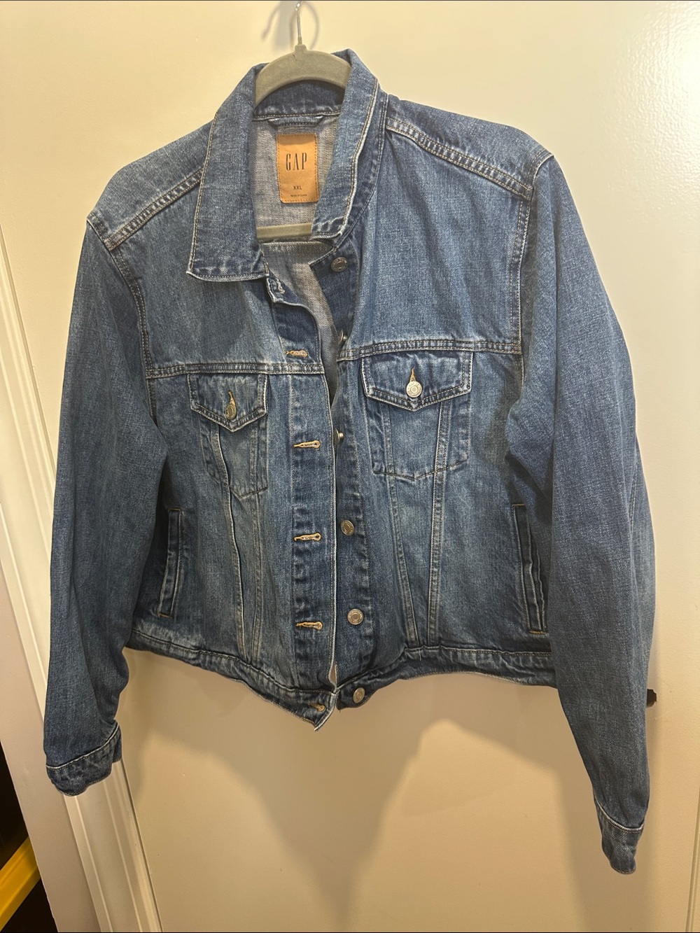 GAP Medium Blue Denim Jacket (57)